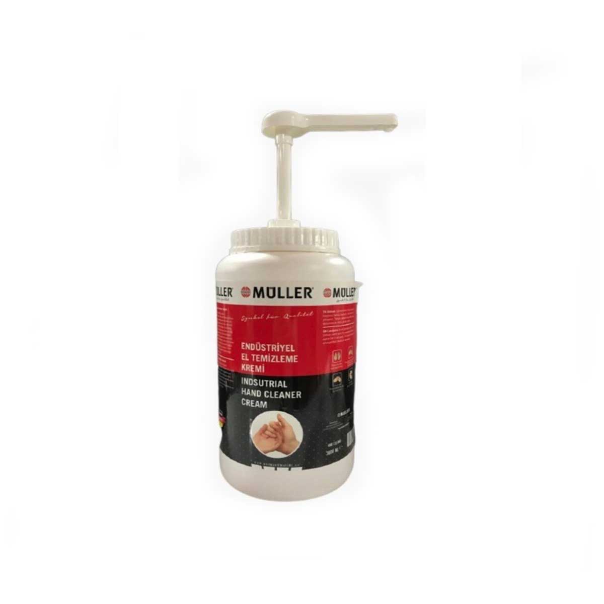 UNİMARK MÜLLER 3 kğ Pompalı ENDÜSTRİYEL EL TEMİZLEME KREMİ EL SABUNU Germany Quality