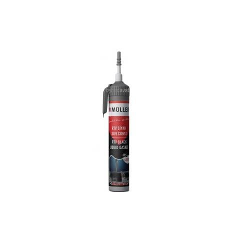 UNİMARK MÜLLER 200 ml RTV SIVI CONTA Siyah YÜKSEK ISI SİLİKONU Germany Quality TETİKLİ AYARLI