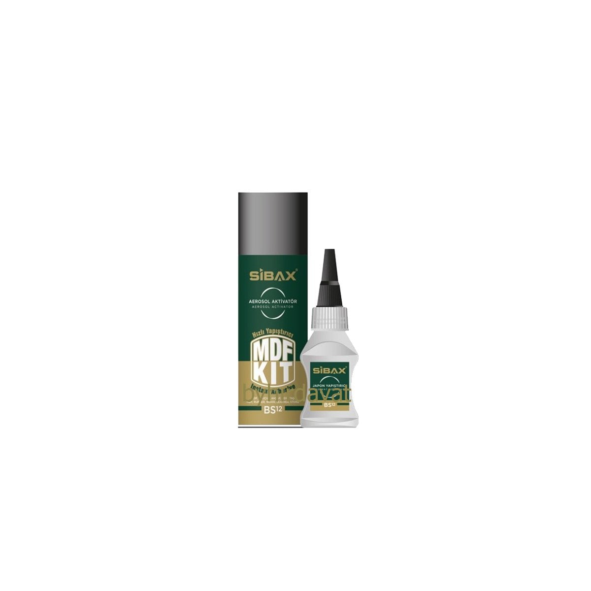 SİBAX MDF KİT HIZLI YAPIŞTIRICI 400 ml
