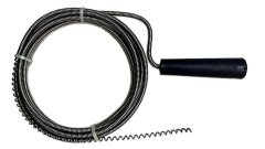 6 mm 3 mt KANAL LAVABO GİDER BORU AÇMA SPİRALİ KILAVUZ
