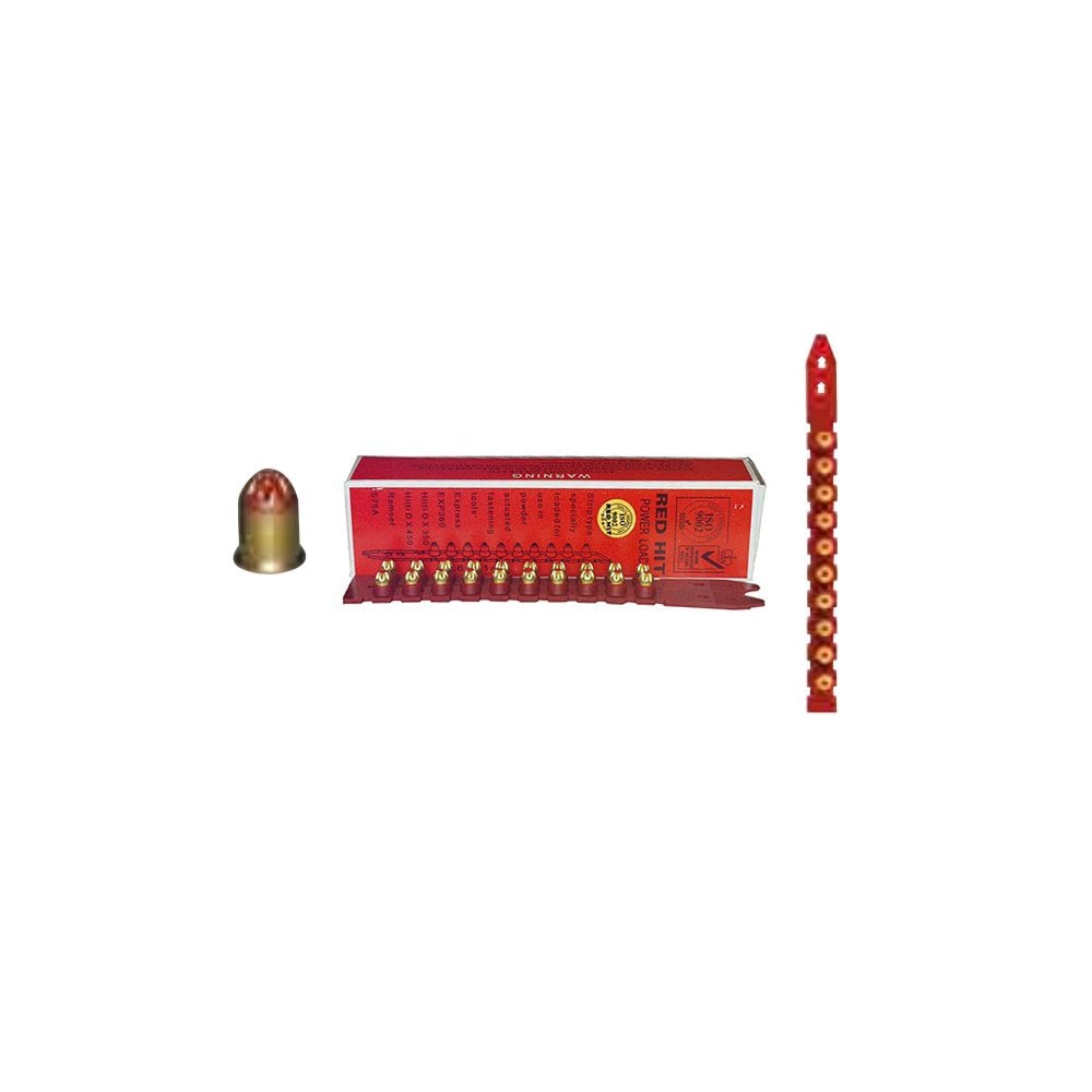 RED HİT AX 4500 KAPSÜL ÇİVİ ÇAKMA TABANCASI KAPSÜLÜ Kırmızı BARUTLU TABANCA KAPSÜLÜ