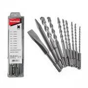 MAKİTA D-41470 SDS PLUS MATKAP UCU BETON-TAŞ DELME HİLTİ UÇ SETİ KIRICI DELİCİ 10 parça
