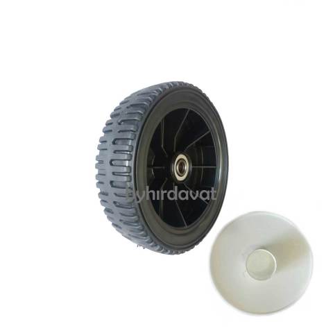 OLEOMAC LR48 EFCO 18 cm 11.78 mm ÇİM BİÇME MAKİNA TEKERİ BİLYALI ÖN VE ARKA TEKER G48TE-G48PK-LR5-MAX53TK EMAK 152903-66110281
