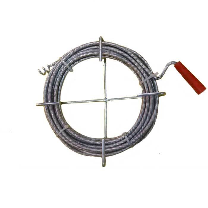 8 mm 15 mt KANAL LAVABO GİDER BORU AÇMA SPİRALİ KILAVUZ