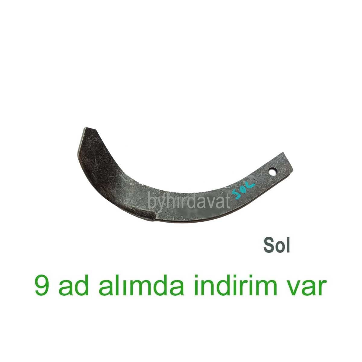 KAMA BY REİS KDT610-KDT910 Sol BIÇAK ÇAPA MAKİNASI BIÇAĞI KDT 610-KDT 910