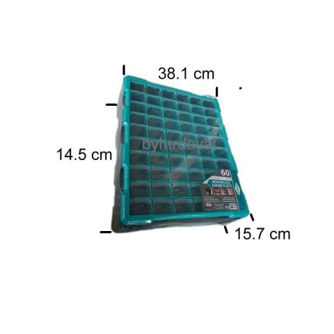 60 lı ESKKD5160 YATAY MONOBLOK ÇEKMECE SETİ Vida Civata Malzeme Gözü