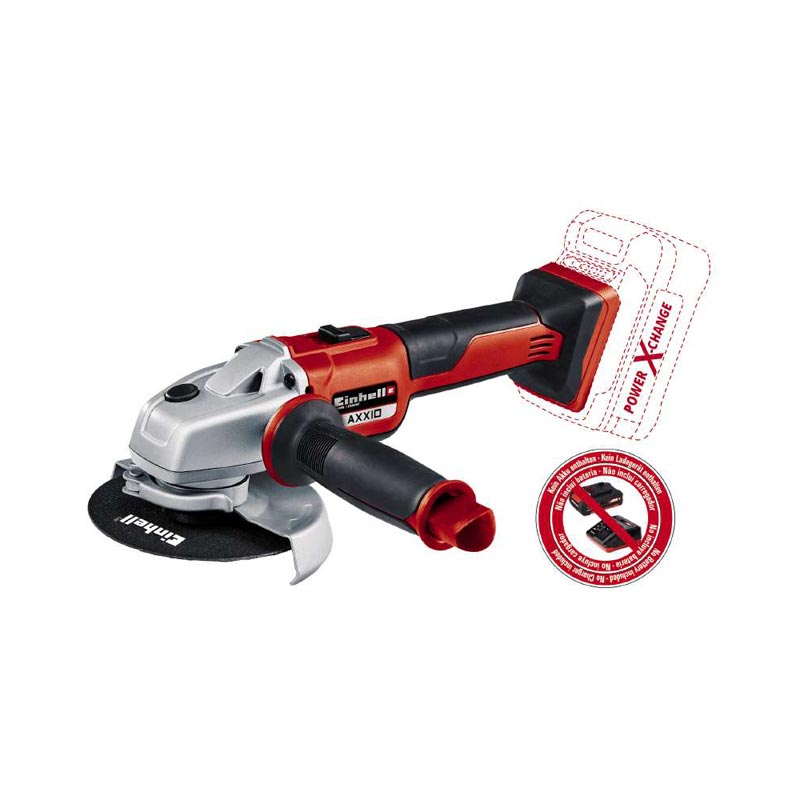 EİNHELL AXXIO 125 mm TE-AG 18 V AKÜLÜ AVUÇ TAŞLAMA BRUSHLESS Kömürsüz Solo
