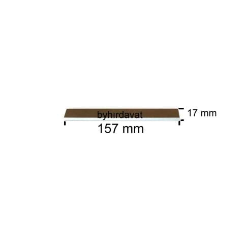 157 mm FCWA2553 KALINLIK PLANYA BIÇAĞI  cm 2 ad Set