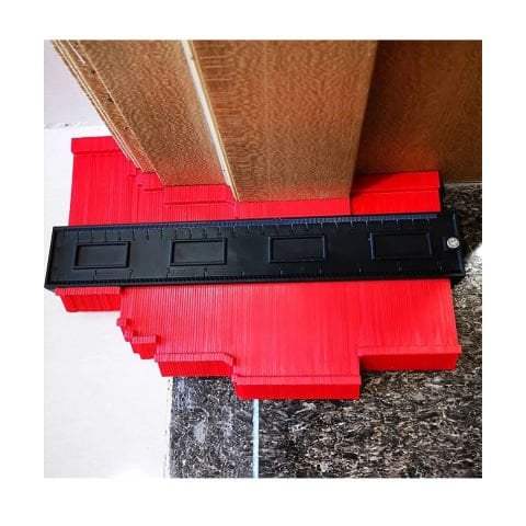 250 mm KALIPLAMA ŞABLON TARAĞI ŞEKİL KONTUR ÇEVRE KALIPLAMA ŞEKİL KOPYALAMA