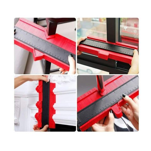 250 mm KALIPLAMA ŞABLON TARAĞI ŞEKİL KONTUR ÇEVRE KALIPLAMA ŞEKİL KOPYALAMA