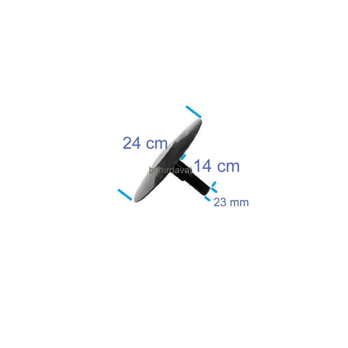 24 cm YAN DİSK Aks 23 mm 14 cm ÇAPA MAKİNASI BIÇAĞI YAN DİSKİ CAPAGRUBU24