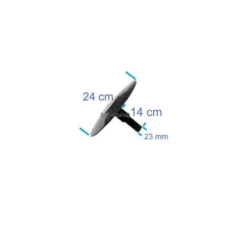 24 cm YAN DİSK Aks 23 mm 14 cm ÇAPA MAKİNASI BIÇAĞI YAN DİSKİ CAPAGRUBU24