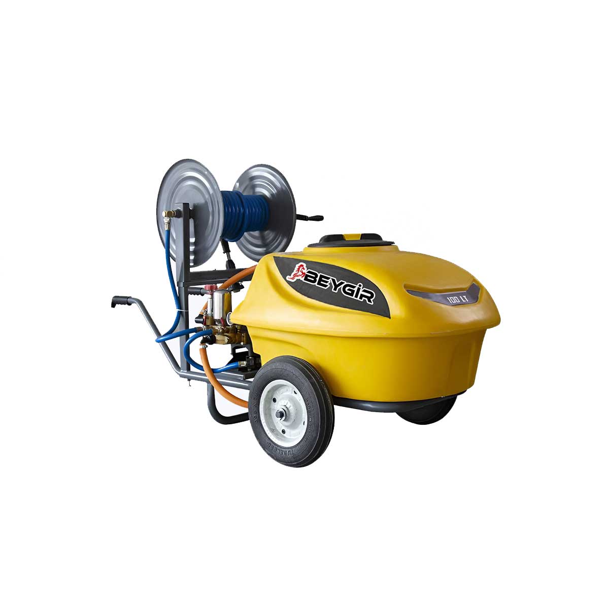 BEYGİR 100 lt 22FN MOTORLU İLAÇLAMA MAKİNESİ 7 HP PULVARİZATÖR 4 ZAMANLI BENZİNLİ