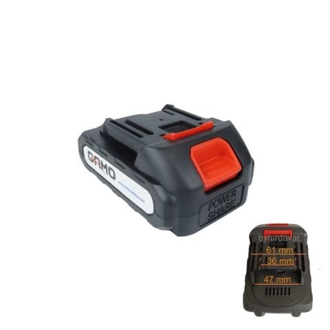 GAMO 20 Volt 2 ah AKÜ AKÜLÜ VİDALAMA MATKAP AKÜSÜ Adaptörle Şarj var HKT-409 