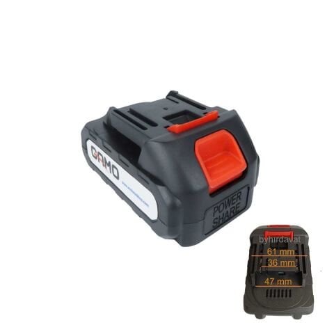 GAMO 20 Volt 4 ah AKÜ AKÜLÜ VİDALAMA MATKAP AKÜSÜ Adaptörle Şarj var HKT-409