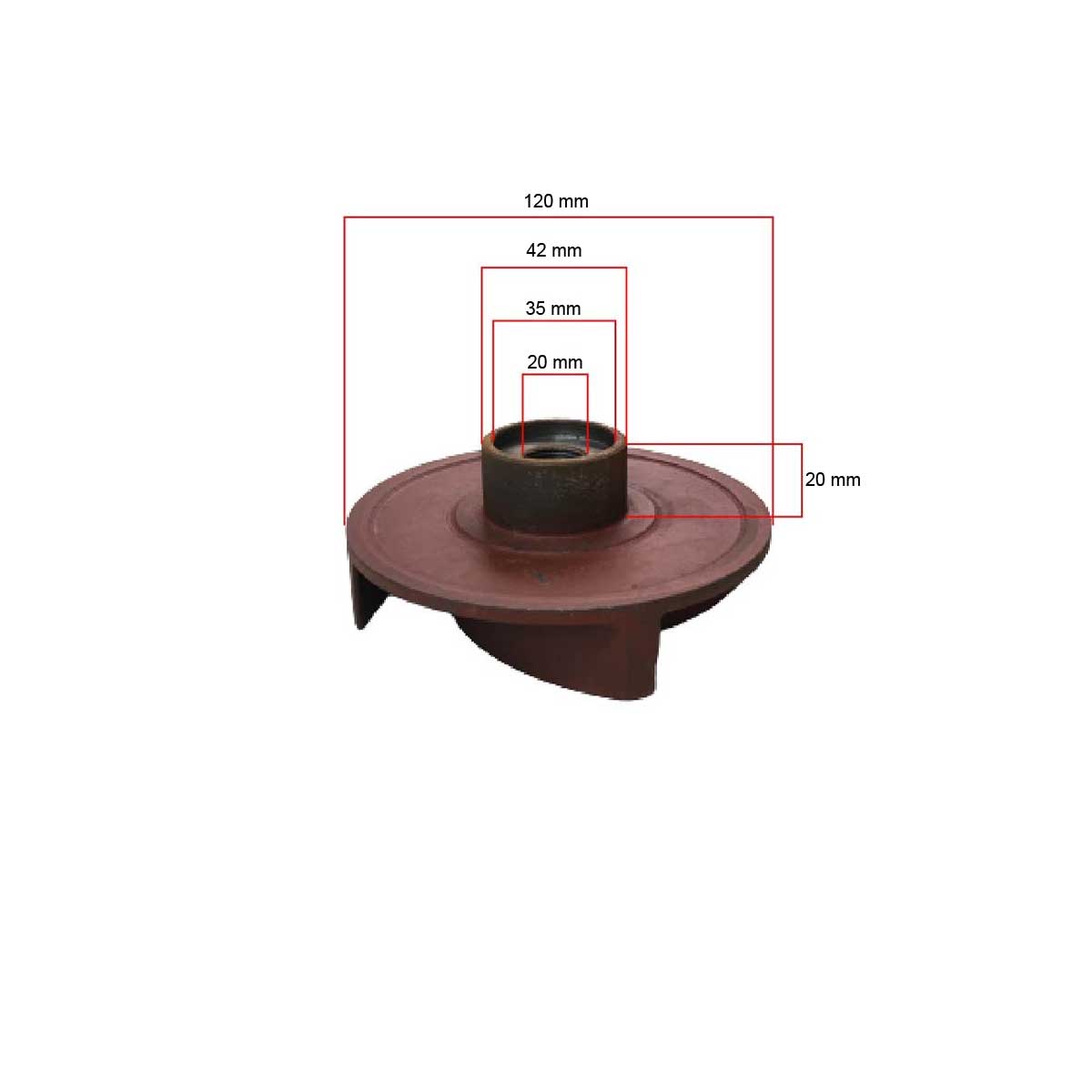 2 lik PERVANE Vidalı SU MOTORU POMPA GÖVDE SU PERVANESİ BENZİNLİ