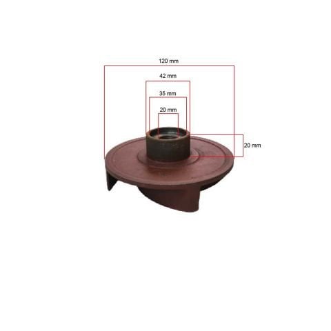 2 lik PERVANE Vidalı SU MOTORU POMPA GÖVDE SU PERVANESİ BENZİNLİ
