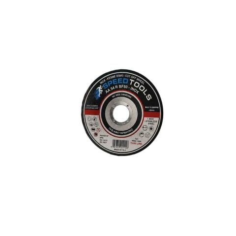 SPEED TOOLS 125x1.x22.23 mm INOX METAL KESME TAŞI Düz STAINLESS STEEL Kesici Taş