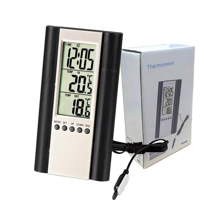 TERMOMETRE H-6308AB ISI NEM ÖLÇER SAAT ALARM TT T-ECHNİ-C