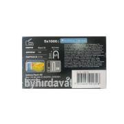 RAPİD 28 SERİSİ U ZIMBA TELİ Genişlik 6.3 Boy 9 mm 1000 ad U TİPİ KABLO ÇAKMA