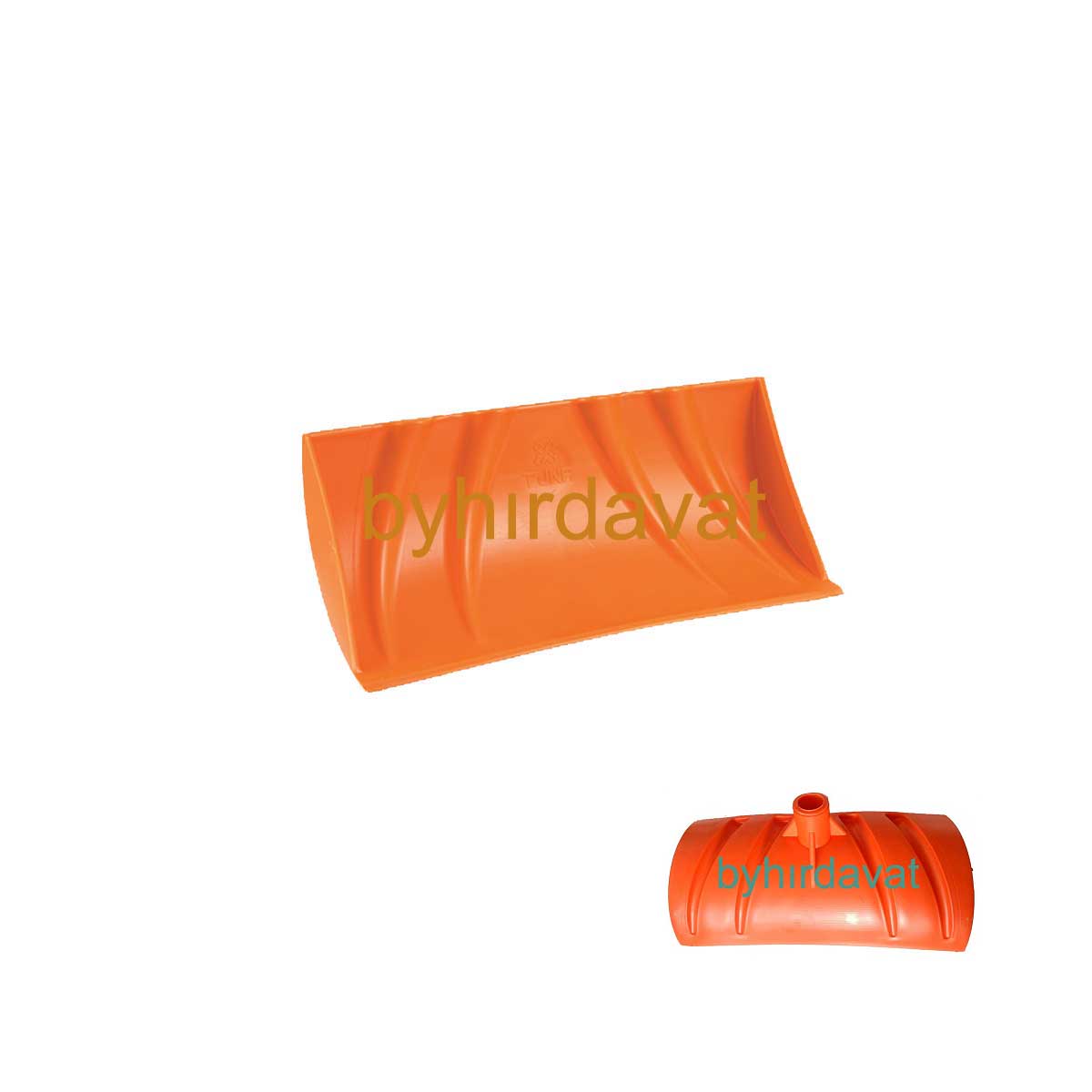 KAR KÜREĞİ Orjinal Plastik DOZER Kısa 48 cm Turuncu KÜREK Küreme Tip