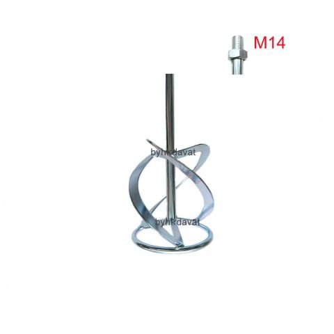 CHATTEL M14*120 MİKSER UCU ALÇI BOYA KARIŞTIRICI M14 CİVATALI 590 mm