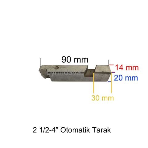 PROTER 4 lük 2 1/2 TARAK TEZGAH PAFTA TARAĞI Otomatik