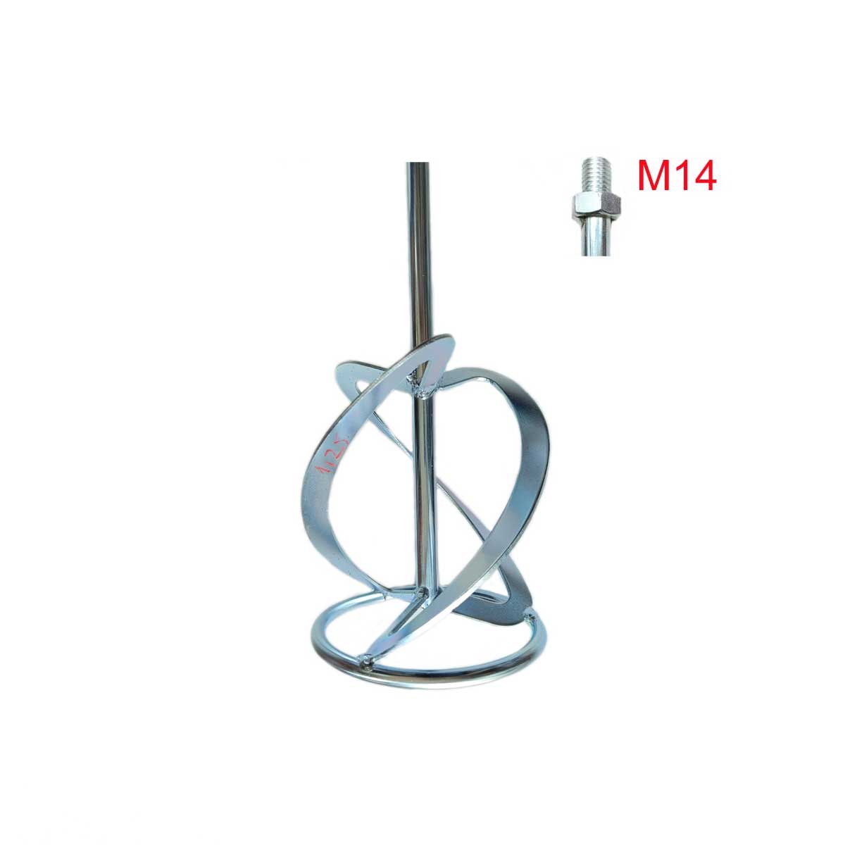 CHATTEL M14*140 MİKSER UCU ALÇI BOYA KARIŞTIRICI M14 CİVATALI 590 mm