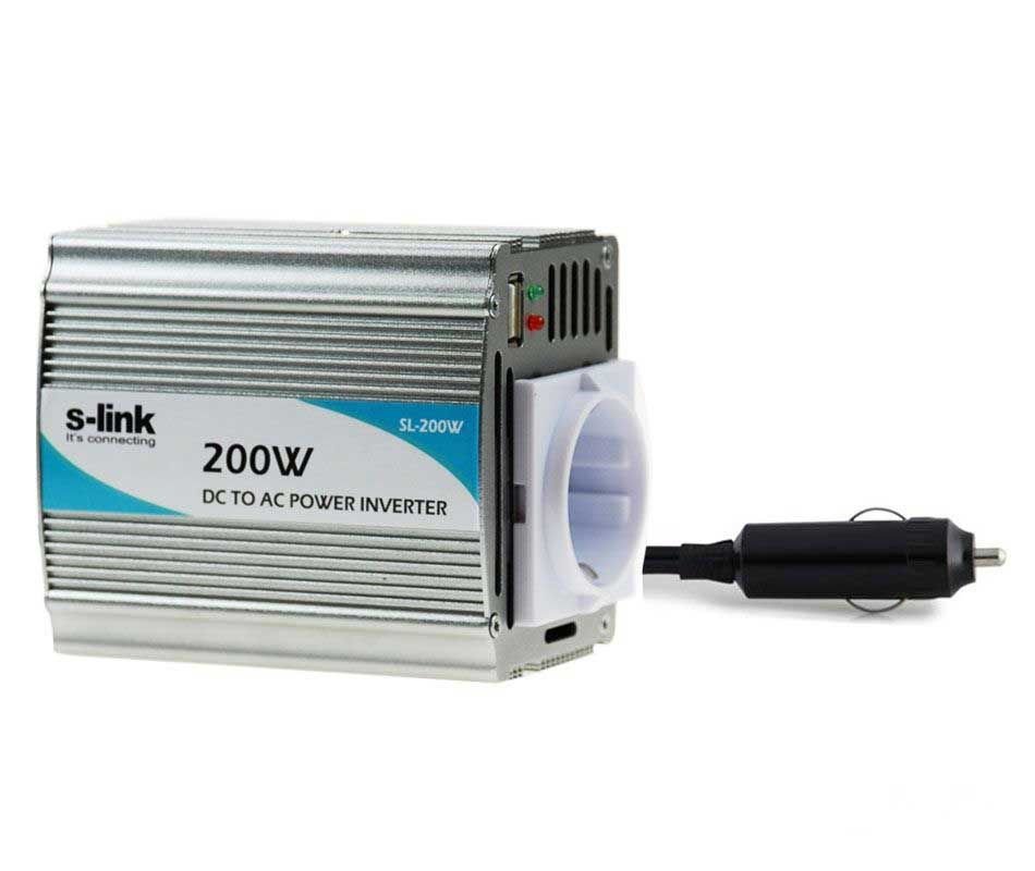 S-LINK SL-200W ÇAKMAKTAN POWER İNVERTER
