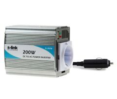 S-LINK SL-200W ÇAKMAKTAN POWER İNVERTER