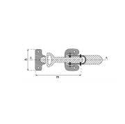 70 mm KAPUT KİLİDİ KÜÇÜK MANDAL SB40-001 TAKIM SANDIĞI