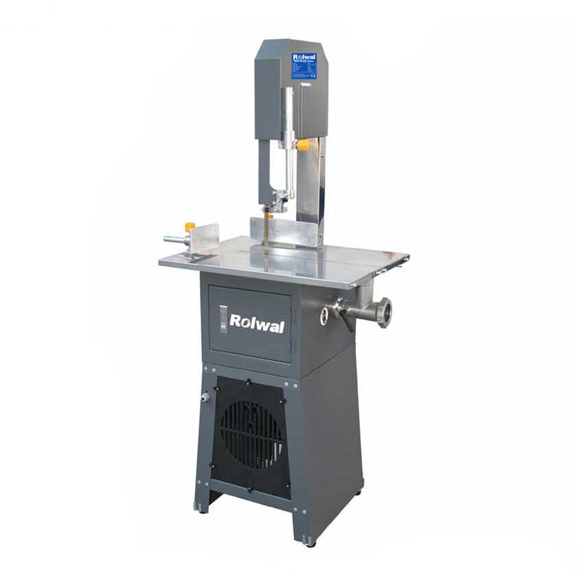 ROLWAL RWL-EAL KIYMA MAKİNASI ET KEMİK KESME TESTERESİ 550W BALATLI AHŞAP ŞERİT TESTERE