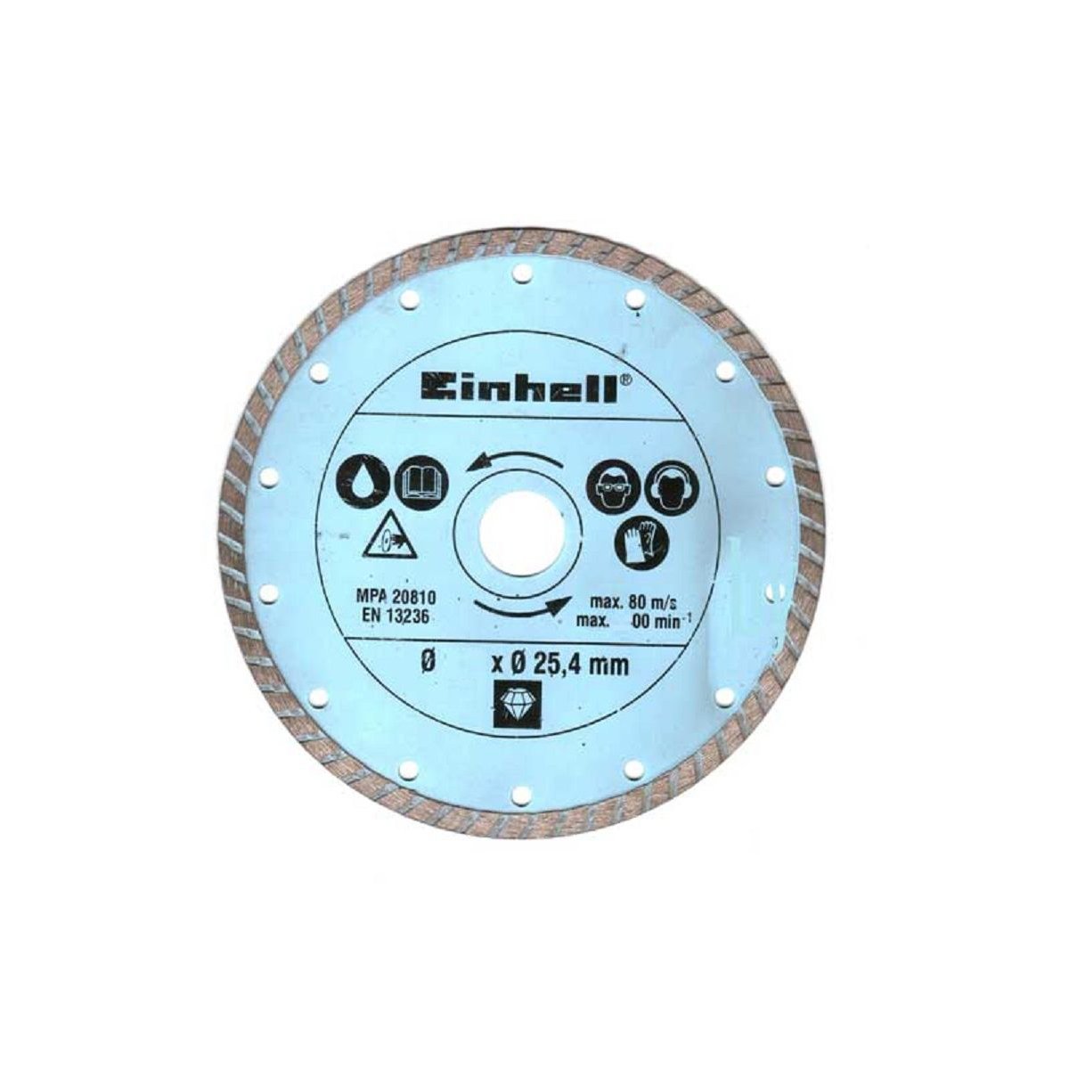 EİNHELL 180 mm ELMAS DAİRE TESTERE KESİCİ DİSK TURBO 180*25.5 mm