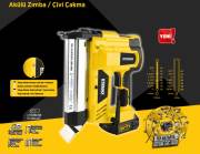 RTRMAX RTX1875 18V 50 mm AKÜLÜ ÇİVİ ve ZIMBA TABANCASI