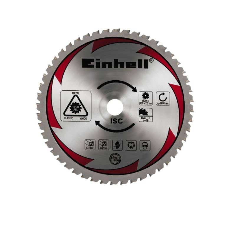 EİNHELL 250 mm AHŞAP ELMAS DAİRE TESTERE ALÜMİNYUM RT-XM 305 U 250*30*48 diş