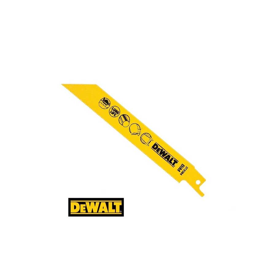 DEWALT DT2361 KILIÇ TESTERE TİLKİ KUYRUĞU BIÇAĞI METAL-BORU-PROFİL AEG-ATLAS-COPCO-BOSCH-BLAC&DECKER-BAY-TEC EİNHELL-FLEX-HITACHI-MAKİTA-METABO-MİLWAUKE-RODEX