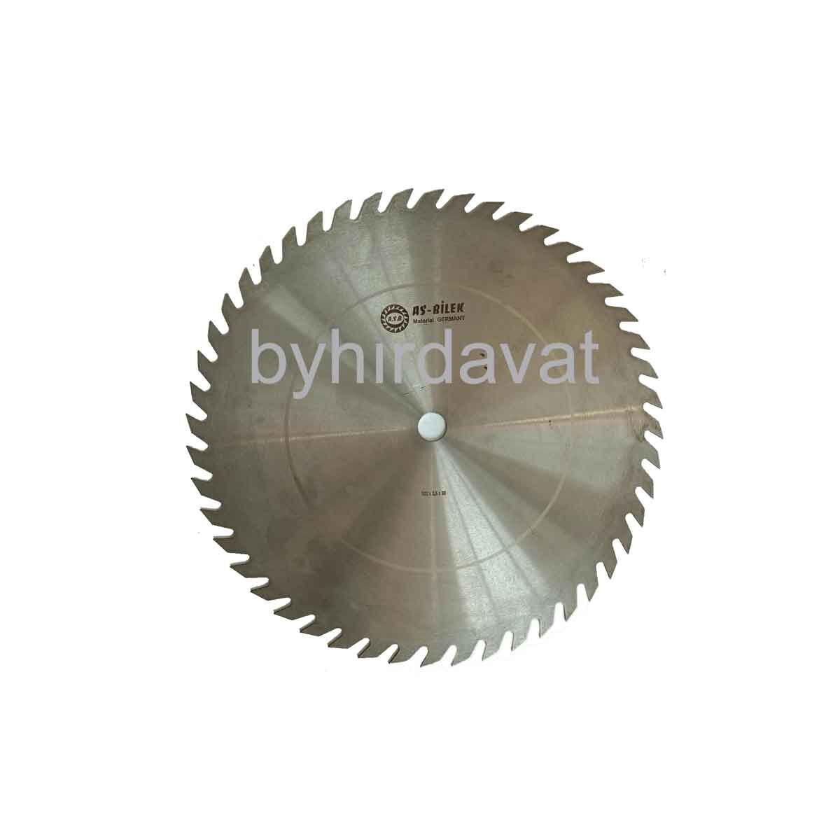 ASBİLEK 600 mm AHŞAP DAİRE TESTERE GAGA DİŞ 600*30 TEZGAH TESTERE MİL SETİ İÇİN