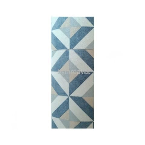 2 mm PVC MUŞAMBA Kalın Seramik Desen Beyaz Gri SOBA ALTI ve YER MUŞAMBASI KARO MODEL FAYANS MODEL 1 mt