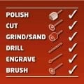 EİNHELL TH-MG 135 E Set MİNİ VIZ VIZ TAŞLAMA GRAVÜR