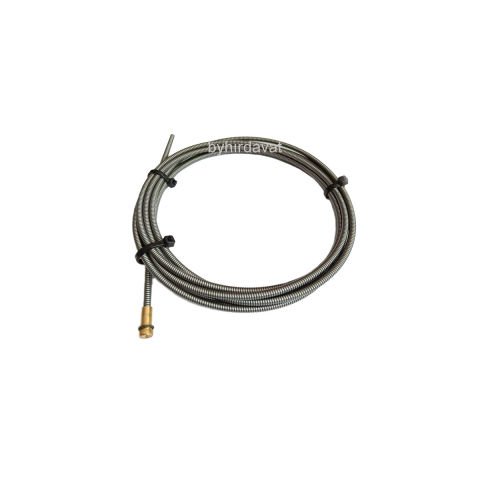 3.40 mt İzolesiz ÇELİK SPİRAL 1.0-1.2 mm GAZALTI KAYNAK MAKİNASI TORÇ İÇİ MİG TORCH SİPİRAL KILAVUZ
