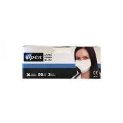 VİPEX 3 KATLI LASTİKLİ CERRAHİ MASKE TELLİ CE BELGELİ ULTRASONİK DİKİŞLİ MASKE KORONA
