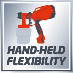 EİNHELL TC-SY 500 P ELEKTRİKLİ BOYA TABANCASI
