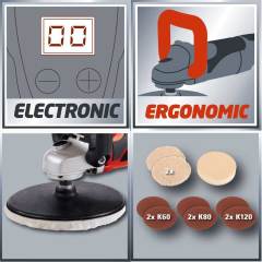 EİNHELL CC-PO 1100/1E POLİSAJ ZIMPARA MAKİNASI M14