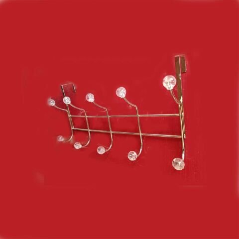 5 li KAPI ARKASI ASKISI Krom Pratik Askı