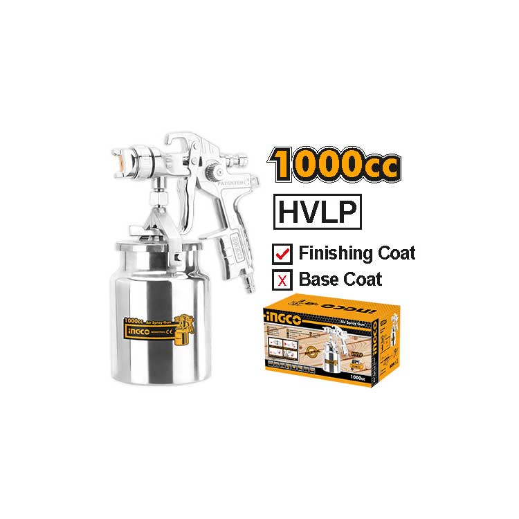 İNGCO 1.4 mm BOYA TABANCASI ALT DEPO İNG-ASG2101 Endüstriyel Ürün