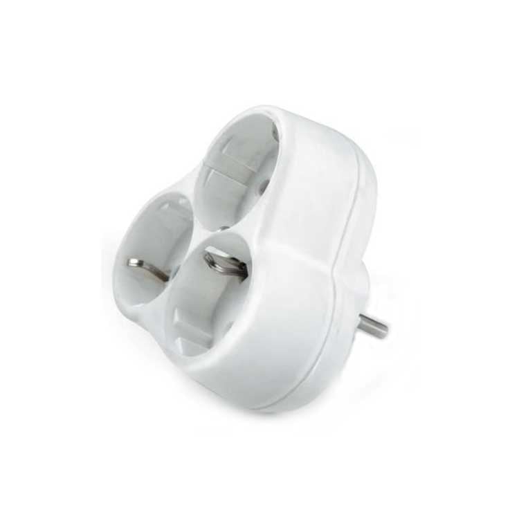 3 LÜ FİŞ PRİZ Papatya TOPRAKLI GOLYAT (grup priz)