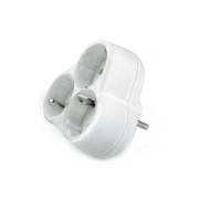 3 LÜ FİŞ PRİZ Papatya TOPRAKLI GOLYAT (grup priz)