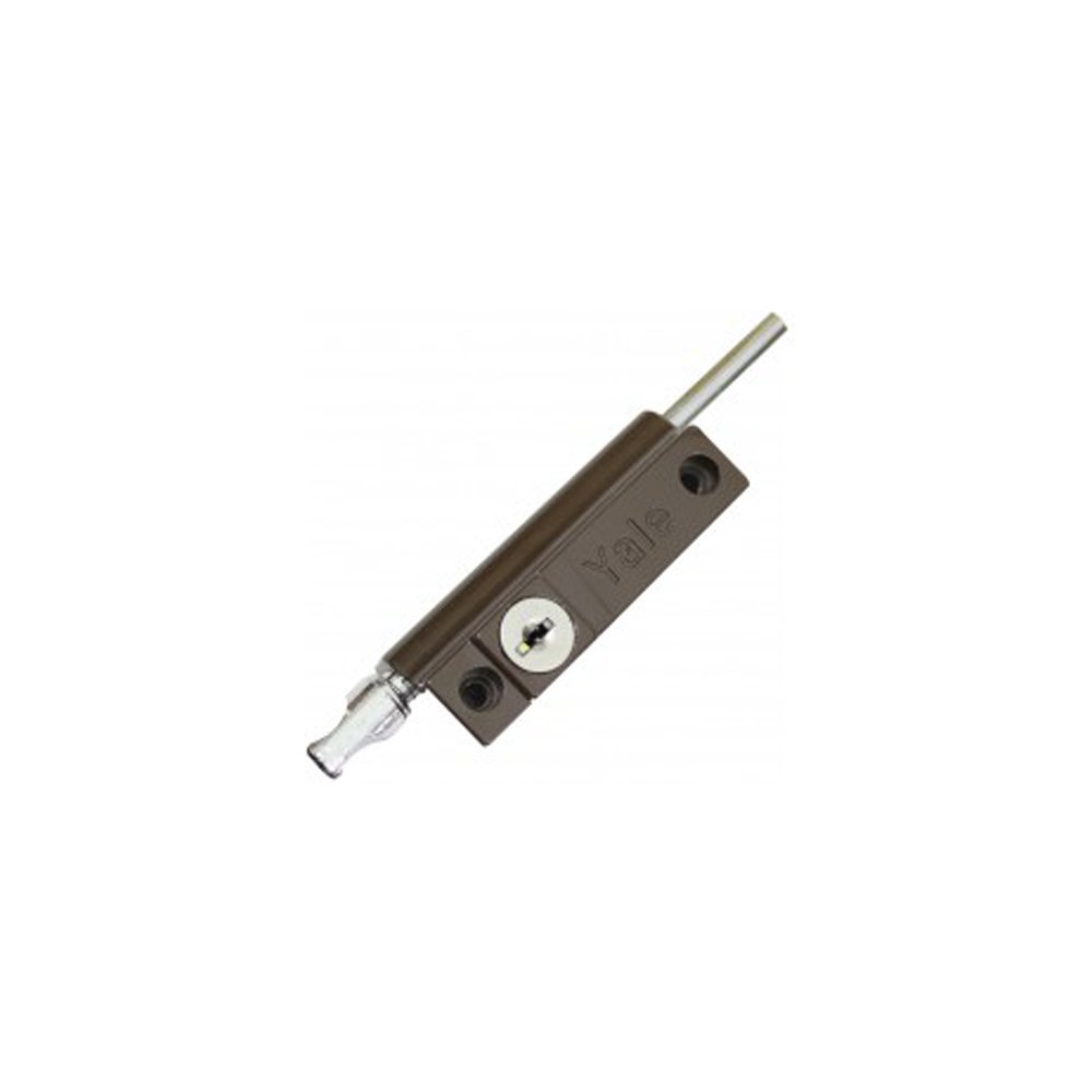 YALE V304W Kahve KİLİT PENCERE EMNİYET KİLİDİ