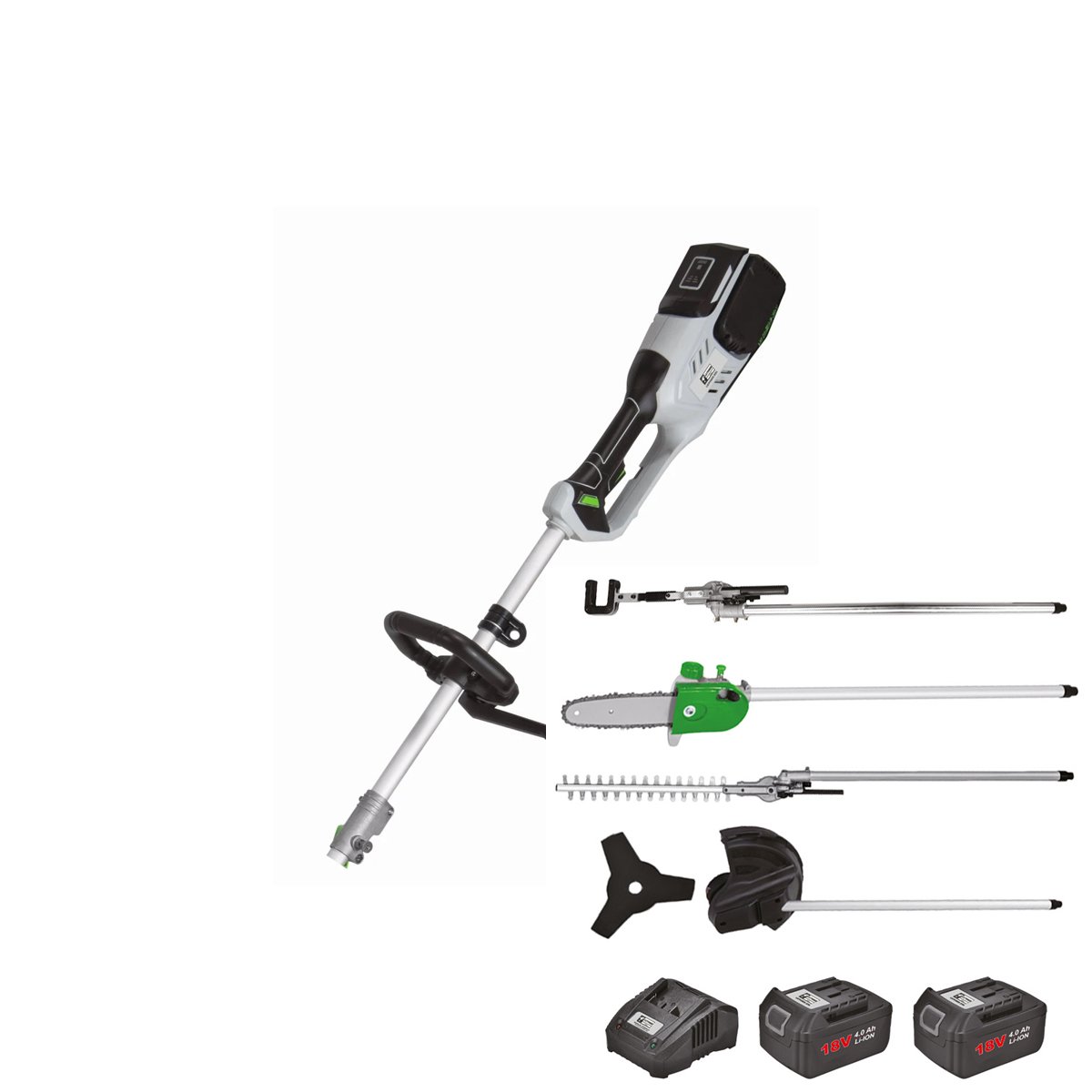 CATPOWER 2091 4 lü MULTİ FONKSİYONEL ŞARJLI ÇİFT AKÜLÜ MAKİNE SETİ CAT POWER ÇİT KESME-YÜKSEK DAL BUDAMA-TIRPAN-ZEYTİN SİLKME