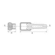 55 mm KAPUT KİLİDİ MİNİ MANDAL SB40-000 TAKIM SANDIĞI